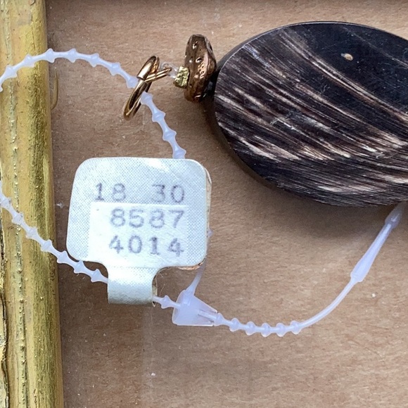 🦏 TRESKA VINTAGE DEADSTOCK LEOPARD NECKLACE KENYA AFRICA HAND CRAFTED 🐘 - Picture 5 of 16